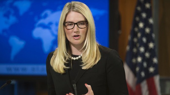 Phó Phát ngôn Bộ Ngoại giao Mỹ Marie Harf. Nguồn: AFP.