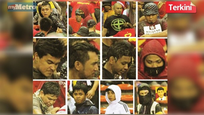Cảnh sát Malaysia truy lùng 12 hooligan hành hung CĐV Việt