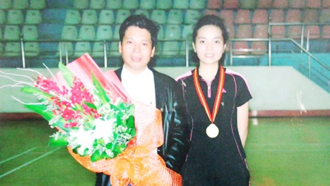 Kỳ Duyên 3 năm liền đạt HCV môn cầu lông tại Hội khỏe Phù Đổng tỉnh Nam Định.