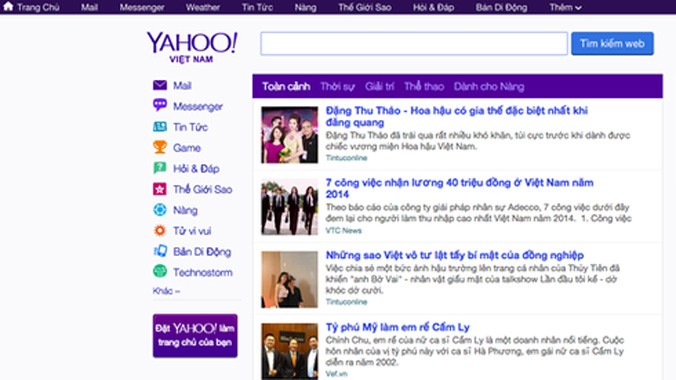 Yahoo đóng cửa văn phòng ở Việt Nam