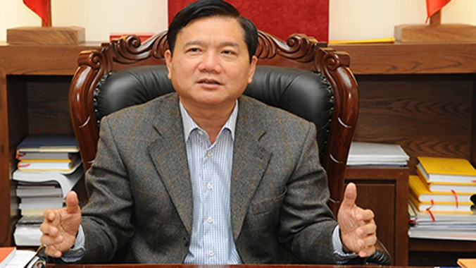 Bộ trưởng Bộ Giao thông vận tải Đinh La Thăng.