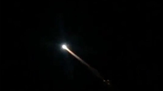 Vật thể lạ phát nổ trên bầu trời Nga