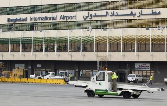 Sân bay quốc tế Baghdad. Ảnh: Reuters.