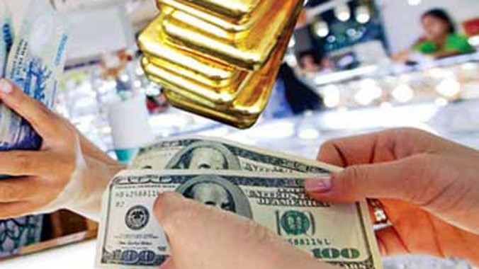 Giá vàng giảm xuống dưới 35,3 triệu đồng