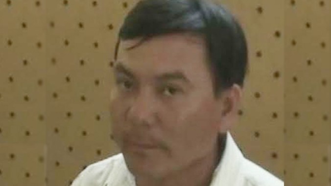 Nguyễn Minh Hiếu tại cơ quan điều tra. 