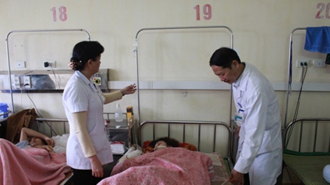 Em T đang tiếp tục được điều trị tại Bệnh viện ĐK Hà Tĩnh.