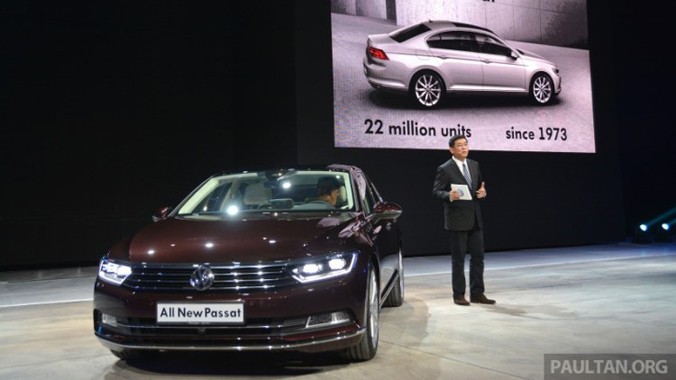 Volkswagen Passat giành giải bình chọn “Xe của năm” 2015