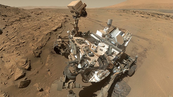 Robot thám hiểm sao hỏa gặp sự cố 'liệt tay'