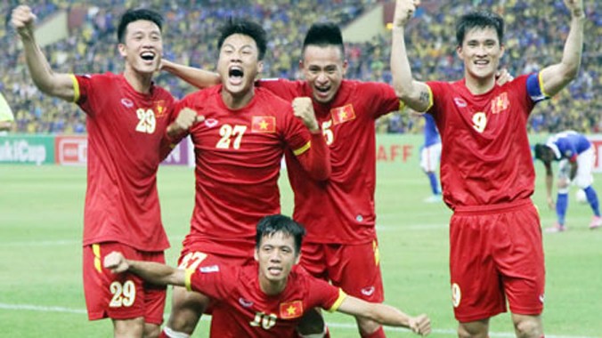 Tuyển Việt Nam từng chơi ấn tượng tại AFF Cup 2014 vừa qua. Ảnh: Yến Nhi.