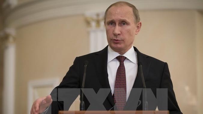 Tổng thống Nga Vladimir Putin. Ảnh: AFP/TTXVN.