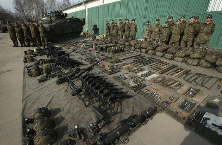 Gia nhập đặc nhiệm NATO, bộ binh Đức khoe vũ khí 'khủng'