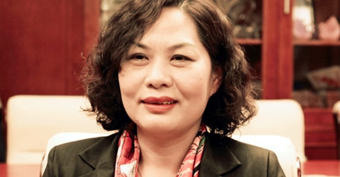 Phó Thống đốc Nguyễn Thị Hồng. Ảnh: Bizlive