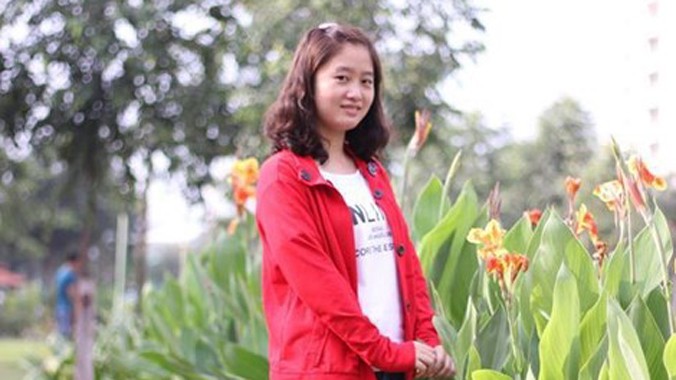 Sinh viên Lê Thị Hà Phương.