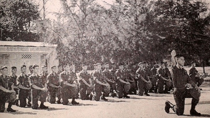 Huấn luyện biệt kích tại Đà Nẵng.