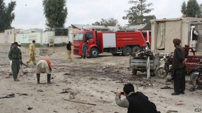 Vụ đánh bom xảy ra ở thành phố Khost, tỉnh Khost, miền Đông Afghanistan.