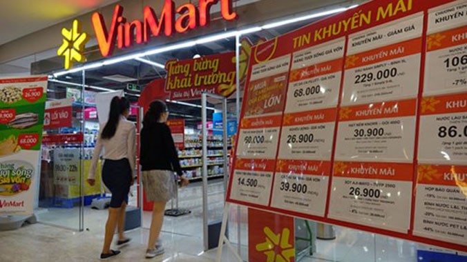 VinMart được kỳ vọng trở thành đối trọng của các thương hiệu bán lẻ ngoại. Ảnh: Bạch Dương/ Thanh Niên