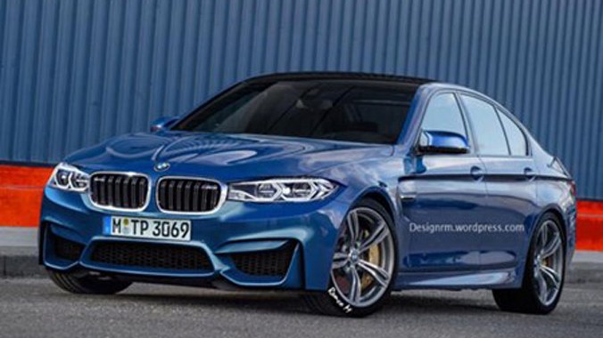 Hình ảnh mới của BMW M5 thế hệ tiếp theo.