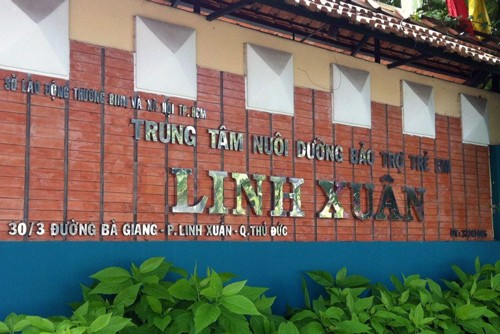 Trung tâm Nuôi dưỡng trẻ em Linh Xuân, nơi 5 bảo mẫu đánh đập trẻ. Ảnh:S.H.