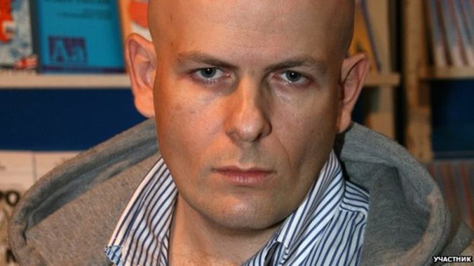Hình ảnh nạn nhân, nhà báo Oles Buzyna.