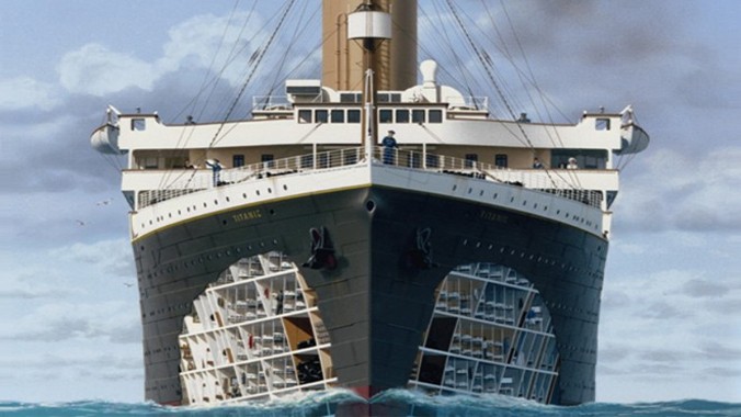 Trong cuốn sách Bên trong tàu Titanic, họa sĩ Ken Marschall đã mô phỏng nội thất của con tàu huyền thoại. Tác phẩm của Marschall hướng tới chi tiết và tỷ lệ. Nó là những lát cắt giúp người xem hình dung chính xác về “thành phố nổi” Titanic.