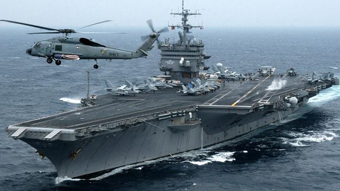 Trong tương lai, các tàu chiến của Mỹ đều sẽ trở thành các tàu sân bay di động. Ảnh: Believenothing.