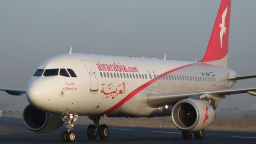 Một máy bay của hãng Air Arabia của UAE. Ảnh: AirArabia.