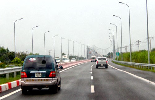 Cao tốc Long Thành - Dầu Giây dài 55 km và đi qua 2 tỉnh. Ảnh: Hữu Công.