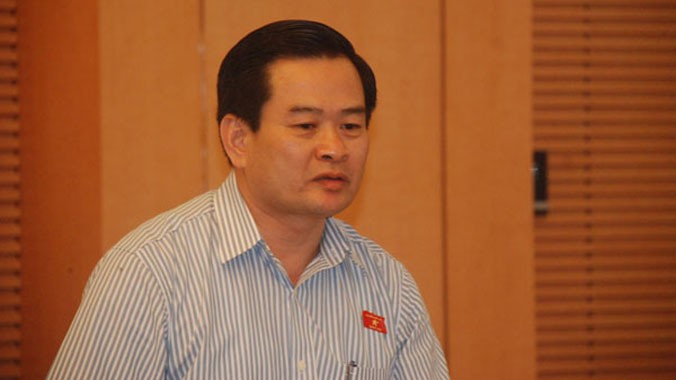 Phó Chủ nhiệm Ủy ban Tư pháp Nguyễn Đình Quyền. Ảnh: Dũng Nguyễn.