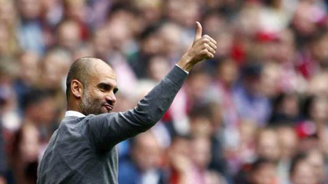 Pep Guardiola đang chịu sức ép rất lớn.