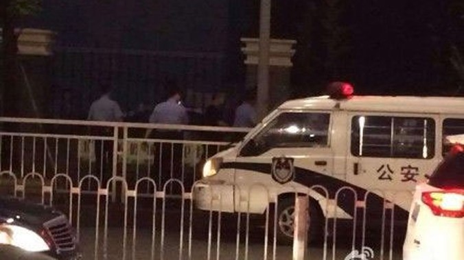 Hiện trường vụ thảm sát bằng dao tối ngày 21/5 ở Thâm Quyến.