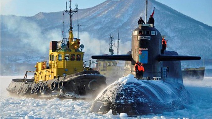 Số lượng tàu ngầm hạt nhân Nga ở Hạm đội Thái Bình Dương đã tăng gần một nửa chỉ trong một năm sau khi xảy ra khủng hoảng Ukraine.