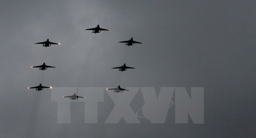 Máy bay của không quân Nga trong một cuộc tập trận. Ảnh minh họa. Nguồn: AFP/TTXVN.