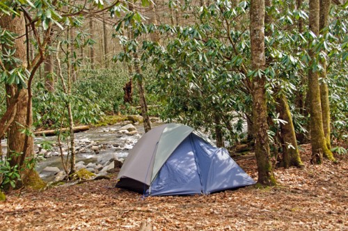 Với cảnh quan thiên nhiên tuyệt đẹp của núi rừng, sông suối và hệ động thực vật phong phú, Great Smoky Mountains trở thành điểm cắm trại lý tưởng ở Mỹ. Ảnh: mypigeonforge.