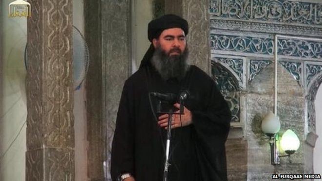 Abu Bakr al-Bahdadi, 43 tuổi, thủ lĩnh đầu tiên của Nhà nước Hồi giáo tự xưng (IS). Ảnh: BBC.