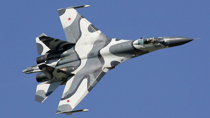Tiêm kích huyền thoại Su-27 của Nga. Ảnh: Wikipedia.