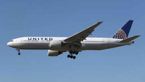 Một máy bay của hãng United Airlines. Ảnh: CBS.