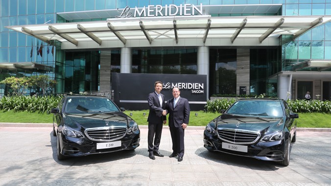 Le Méridien Sài Gòn khẳng định đẳng cấp với Mercedes-Benz E-Class