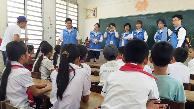 Woori Bank tài trợ xây trường học tại ATK Định Hóa