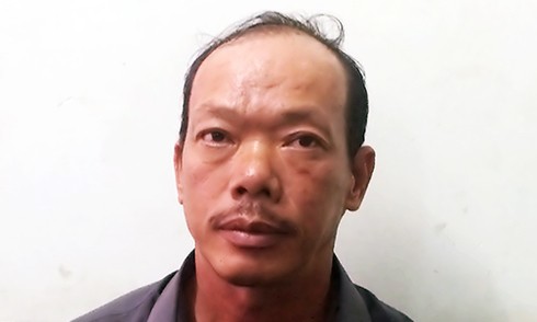 Lý Văn Quang bị bắt sau 26 năm trốn trại. Ảnh:Nguyệt Triều.