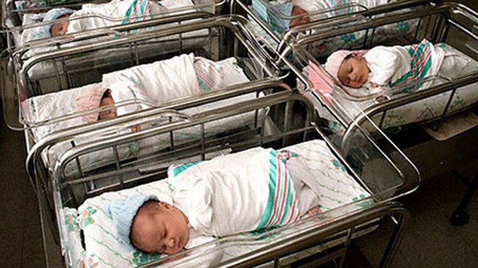 Trẻ sơ sinh ở bệnh viện Puglia. Nguồn: ffemagazine.com.