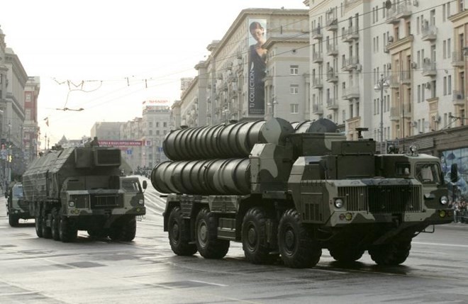 Hệ thống tên lửa S-300. Nguồn: Reuters.