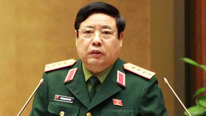Bộ trưởng Quốc phòng Phùng Quang Thanh. Ảnh: TTXVN.