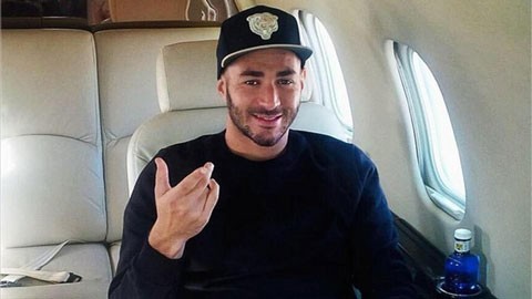 Bức ảnh được Benzema chia sẻ trên Instagram.