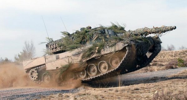 Một mẫu xe tăng của Tập đoàn quốc phòng Krauss-Maffei Wegmann. Nguồn: dw.com.