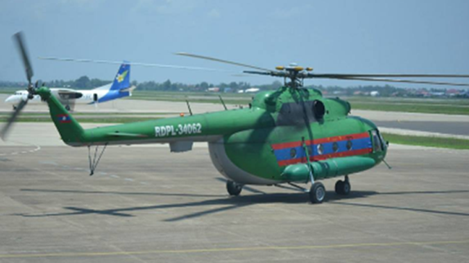 Trực thăng Mi-17 số hiệu RDPL34062 của Quân đội Nhân dân Lào. Ảnh: Laopost.