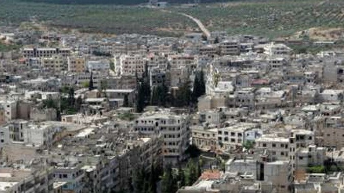 Thị trấn Ariha của Syria. Nguồn: AFP.