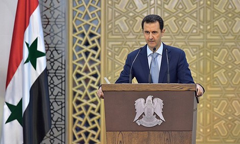 Tổng thống Bashar al-Assad phát biểu trước Quốc hội Syria cuối tháng 7/2015 đánh giá về thực trạng quân đội Chính phủ Syria.