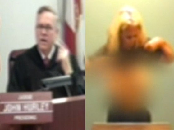 Nữ diễn viên phim khiêu dâm kéo áo trình 'bằng chứng' tại tòa