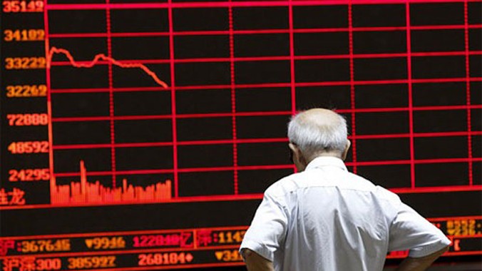 Kể từ mức đỉnh hồi trung tuần tháng 6, chỉ số Shanghai Composite Index đến nay đã “bốc hơi” hơn 40%.
