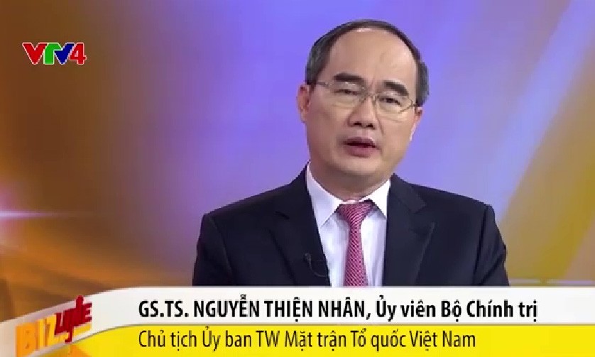 Chủ tịch MTTQ VN Nguyễn Thiện Nhân.